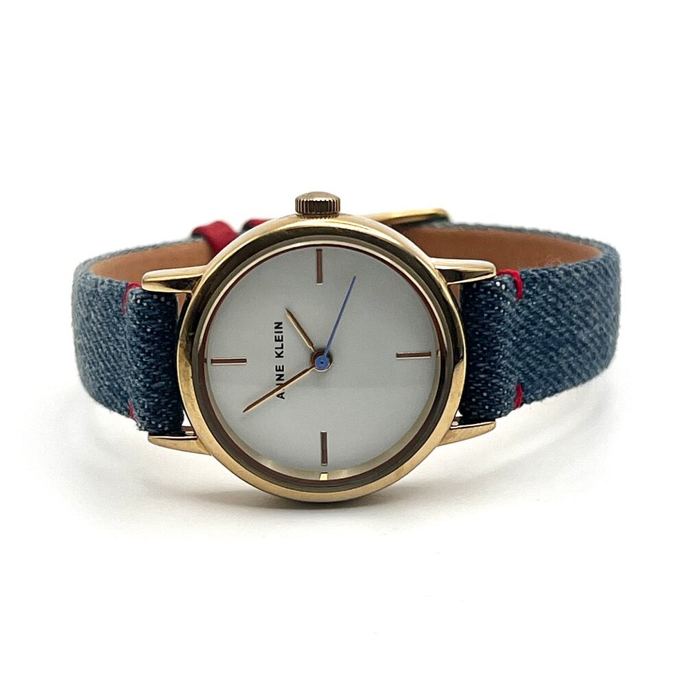 Anne Klein Blue Denim Watch - Picture 2 of 13
